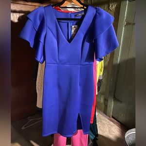 Popular Royal Blue Interview Dress